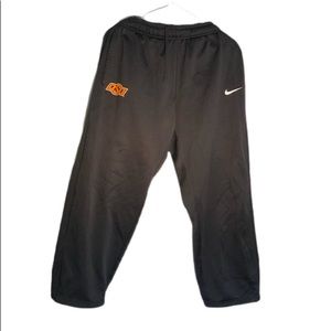 Nike Oklahoma State Therma Fit Sweat Pants Sz L